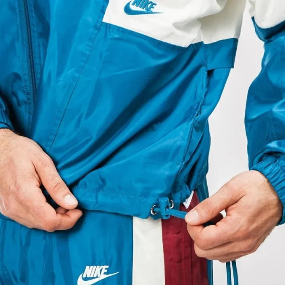 NIKE Official Archive 89 Reissue Colorblock Windbreaker Jacket Size Medium